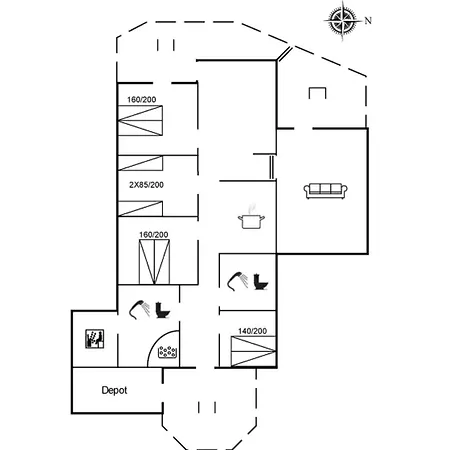 Ludviga - 400m From The Sea By Interhome *